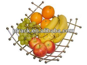 decorative wrought iron fruit basket