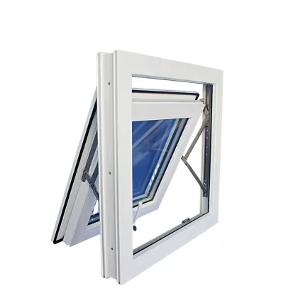 Hot Sale PVC Bathroom Sliding Windows & Balcony Awning PVC Windows