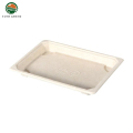 Jednorazowe małe naturalne biodegradowalne taca do pulpy Sushi Paper