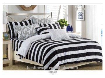 High quality 100%cotton reactive printed spiderman snoopy bedding set