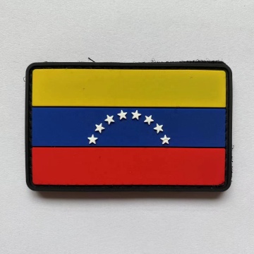 PVC Venezuela Flag Patch - Tactical Hook and Loop Patch