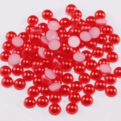 Mixed fake pearl plastic beads jewellery