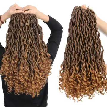 Wholesale jumbo braid wavy synthetic curly crochet braid hair dreadlocks goddess faux locs