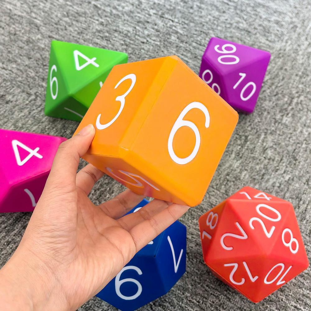 Giant Foam Polyhedral Rpg Dice Set