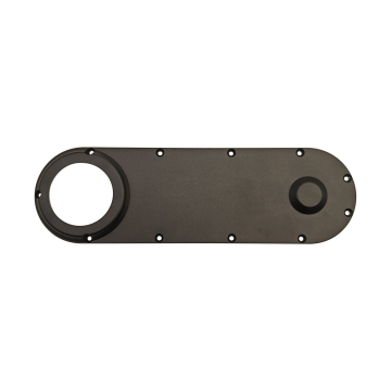Custom Metal Stampings: Precision Instrument Housing with Black Coating