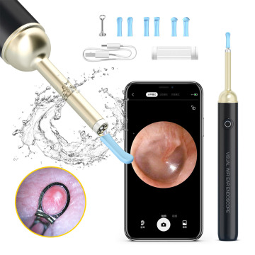 Portable Wireless Ear Cleaner with Light and Camera: Advanced Earwax Removal Kit for Home Health Care