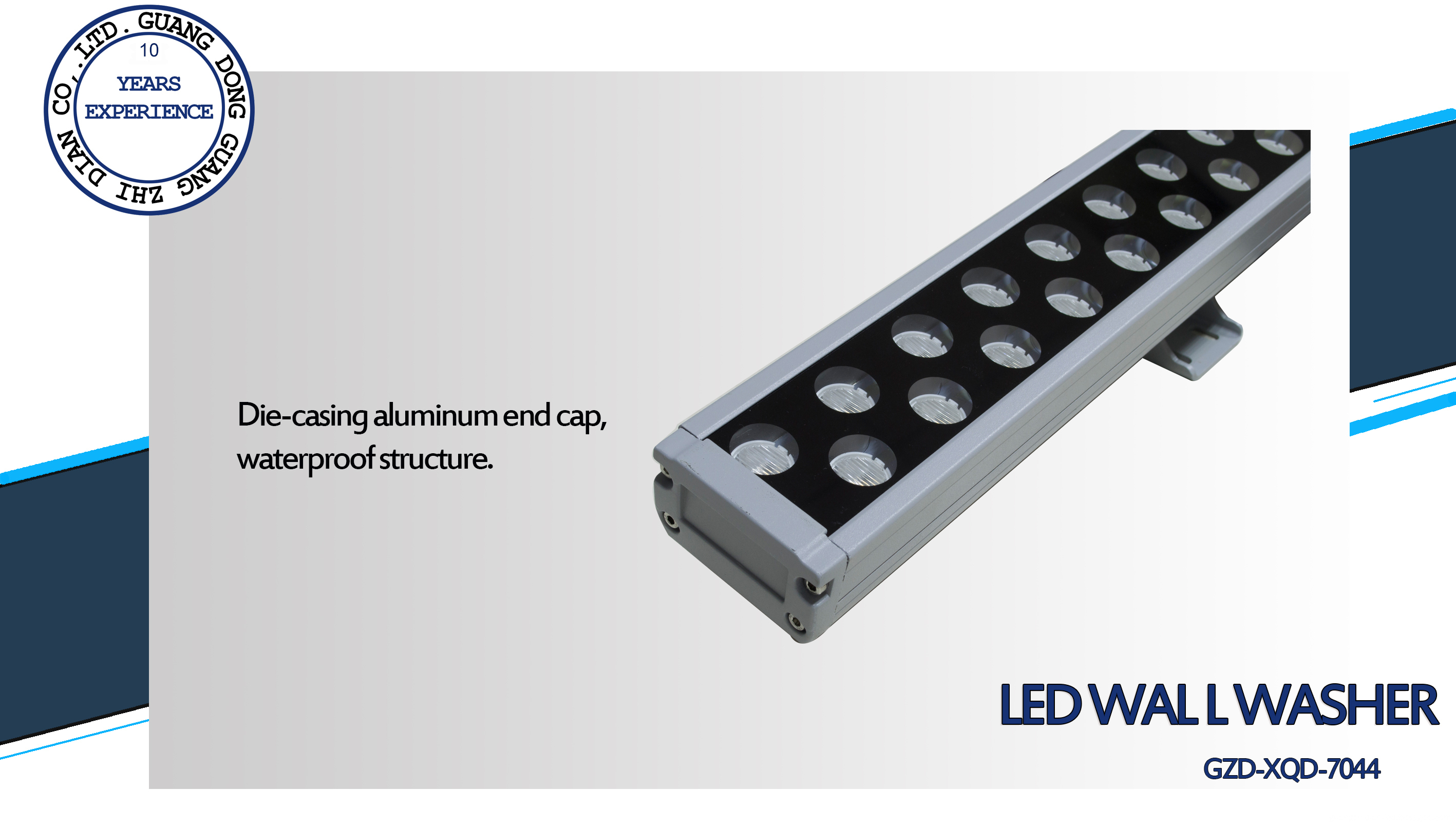 2 led wall washer