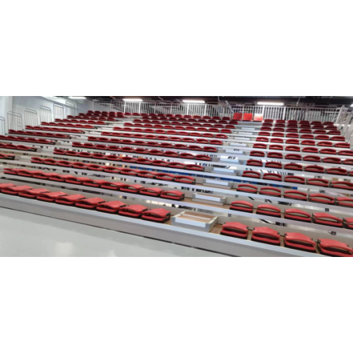 Electrical folded seats retractable bleacher