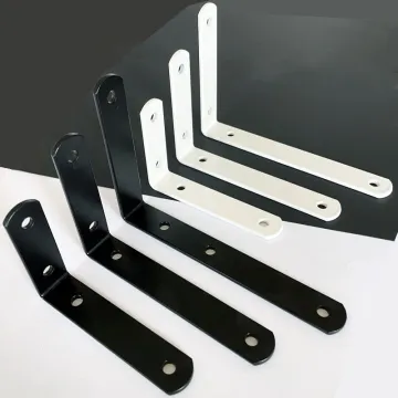 Iron L-Shaped Right Angle Thickened Floating Shelf Bracket