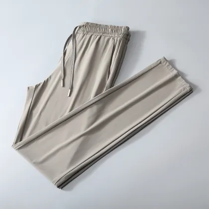 Summer Thin Casual Stretch Quick Dry Sports Pants for Men