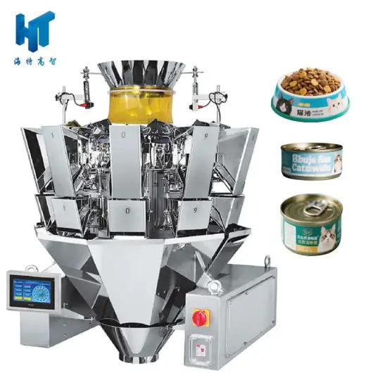 14 head pet food multihead weigher