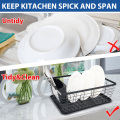 Durable Metal Bowl Dish Drying Rack Sink