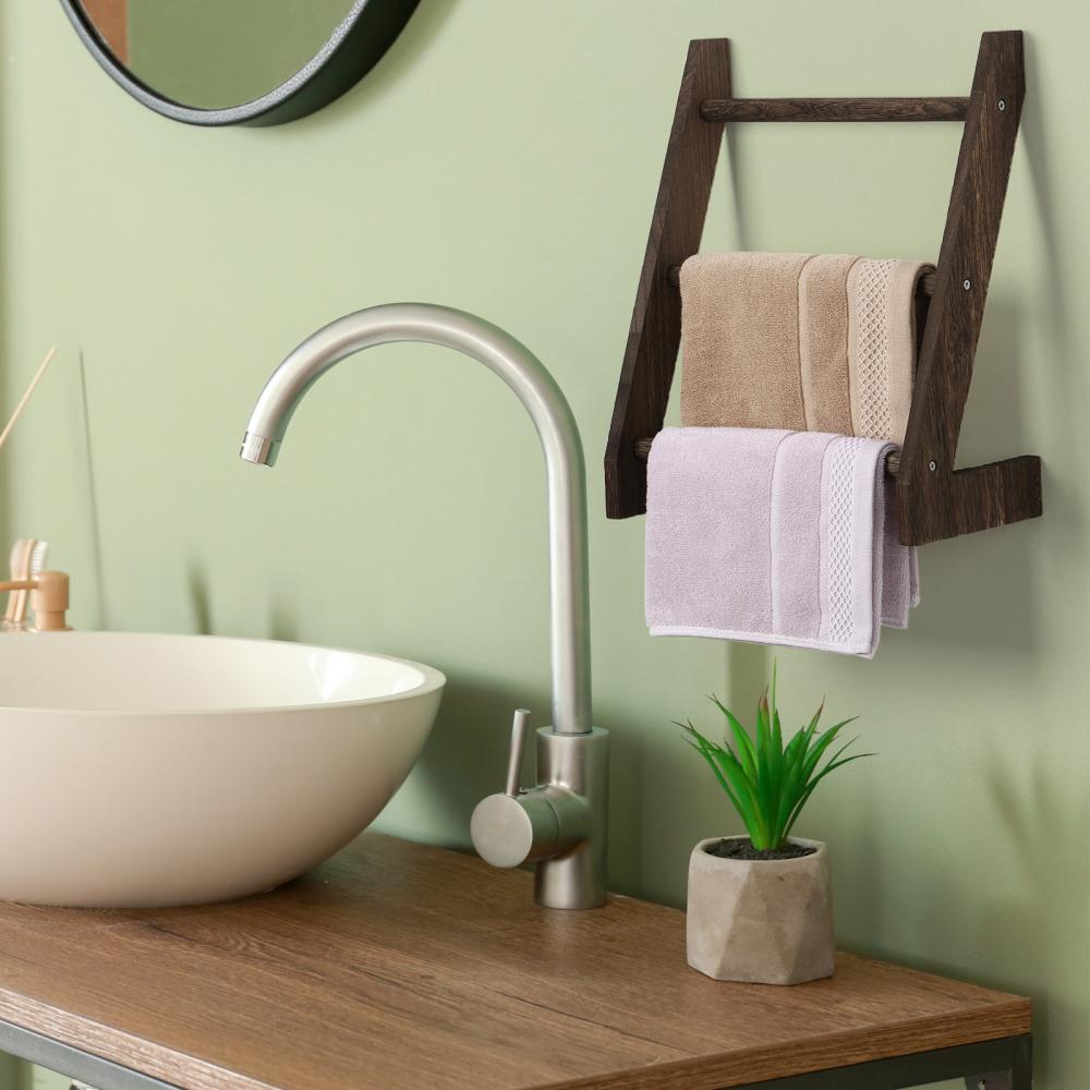 Wall Mounted Ladder Towel Rack