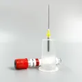 Aiguille et tube de prélèvement sanguin sous vide médical jetable