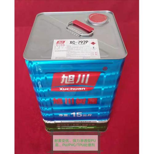 Strong adhesion adhesive for shoes for treatment agent