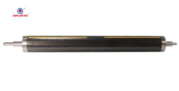 Aluminum 6 inch through rod pneumatic shaft