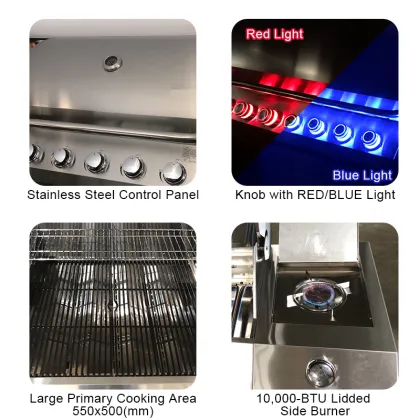 Barbecue Grills Propane Gas Outdoor Bbq Grills