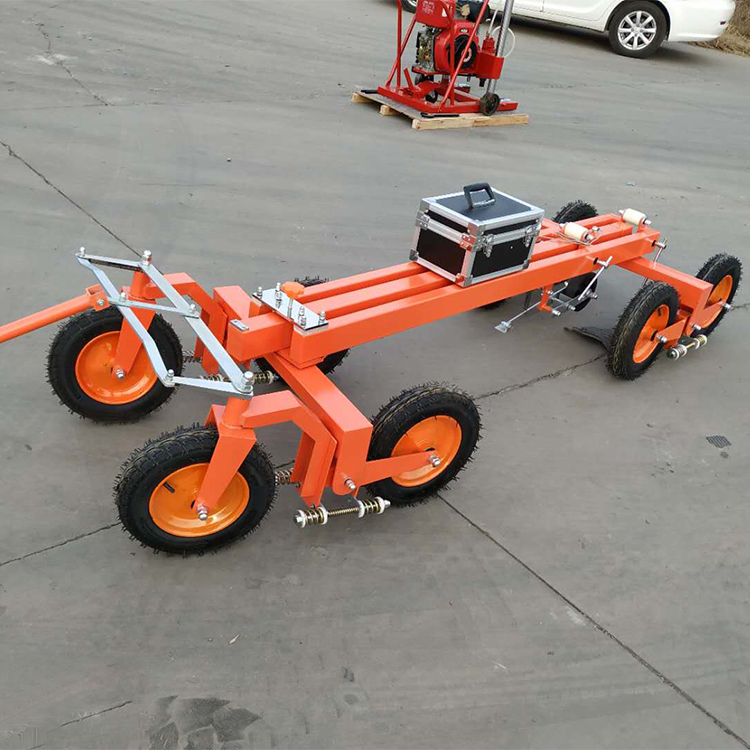 Continuous Eight-wheel Flatness Meter For Pavement Texture Profile ...