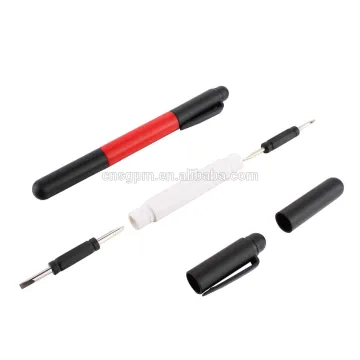 SLOTTED + PHILLIPS Screw Head Type and Precision Screwdriver Type Pen Shape Screwdriver