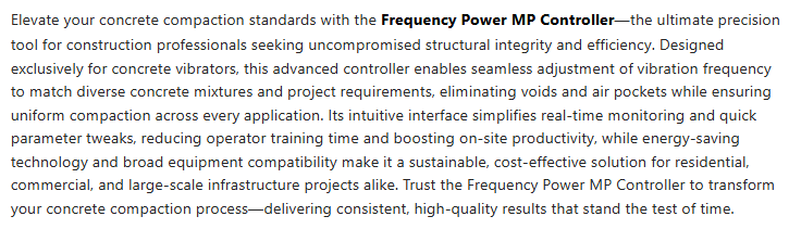 Concrete vibrator06-z