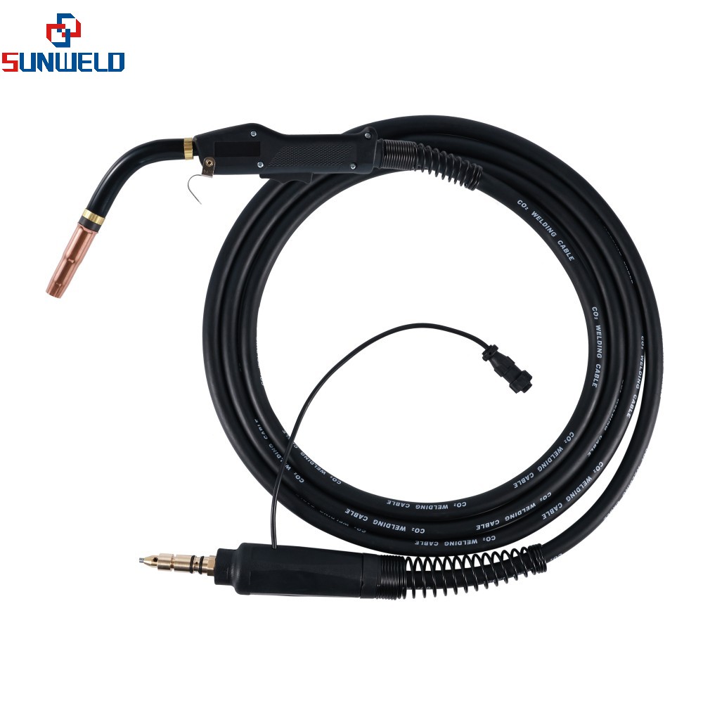 TW4 Gun Tube Flexible MIG GUN Miller Connector & XL Rear Handle