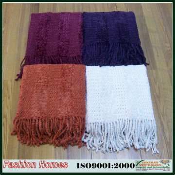 Hot selling fluffy throw blanket