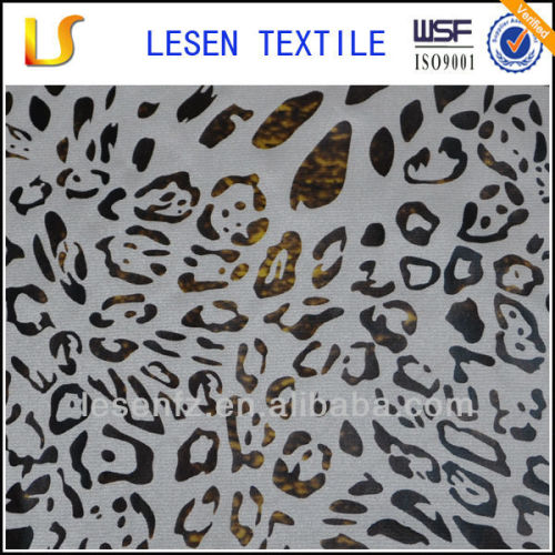 Lesen Textile polyester cotton blended satin print fabric