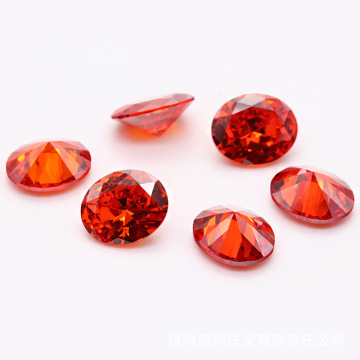 Luxury Oval Cut Chroma Cubic Zirconia Wedding Rings for Women