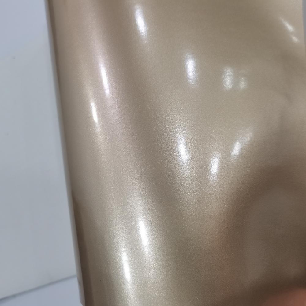 Pearlescent Mirror Pu Leather