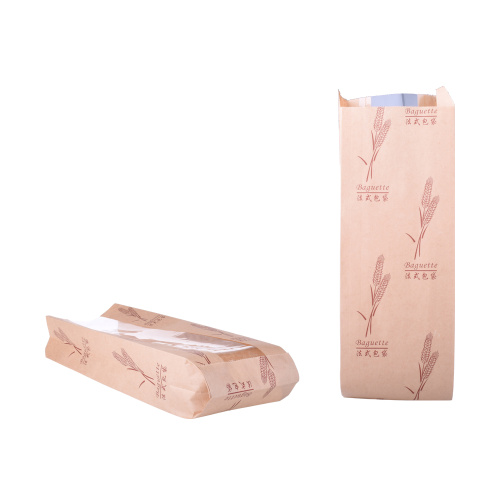bolsa de papel kraft para embalagem de pão