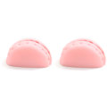 100 st 3D Half Macaron Snoep Poppen Zoete Suiker Kunstmatige Voedsel Miniatuur Poppenhuis Ornament Decoratie Home Decor DIY Accessoires