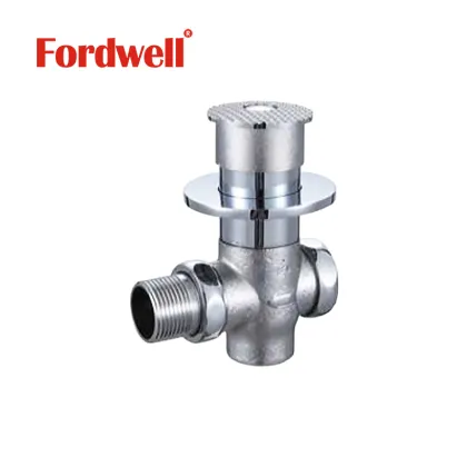 Hot Sale Pedal Concealed Delay Valve Brass Time-delay Toilet Flushing Valve