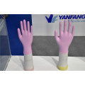 laboratoire utilise des gants en nitrile sans poudre jetable rose