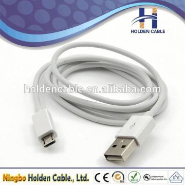 Colorful twisted micro usb to vga audio mhl adapter cable