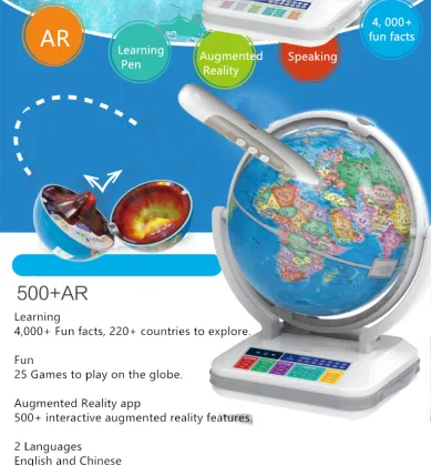 EASWORD E2588 Smart talking Globe Explorer AR