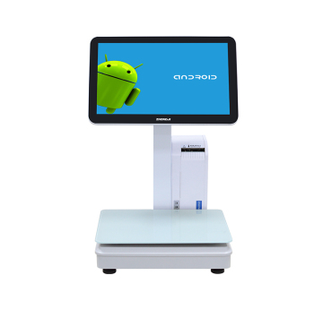 Zhongji 15.6 بوصة شاشة Android Touch - شاشة عريضة قابلة للتخصيص للتعرف على مقياس تسمية الذكاء الاصطناعي