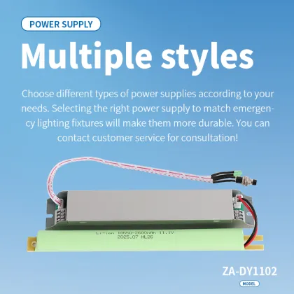 Emergency LED emergency driver