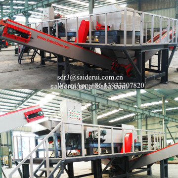 nonferous metal nonmetal material sorting line, copper aluminum plastic separation plant