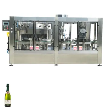 Beverage Machinery: Sparkling Wine Bottle Filling Machine Line