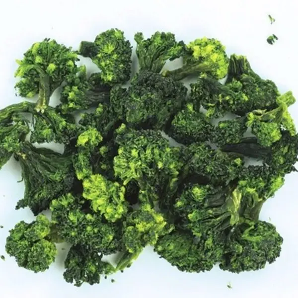 Broccoli disidratati verdure verdi intero