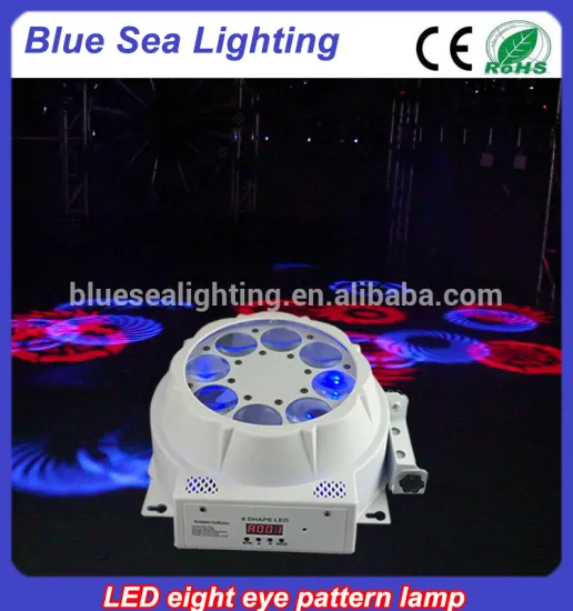 8x3w led gobo light for ktv karaoke dj disco party bar christmas light