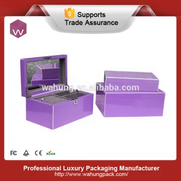 High-end handmade designer jewellery box packaging