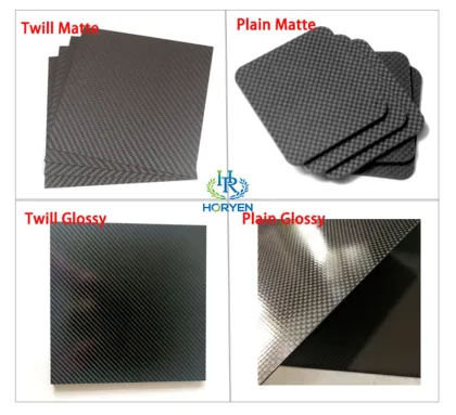 Carbon fiber reinforced plastic glass carbon fiber plate