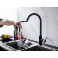 Einzelgriff Black Pull Down Kitchen -Wasserhahn