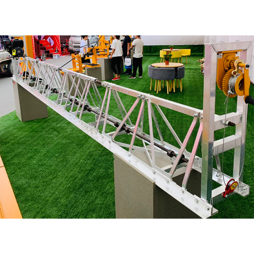 Hand Push Portable Wet Concrete Finishing Machine - Vibratory Truss Screed