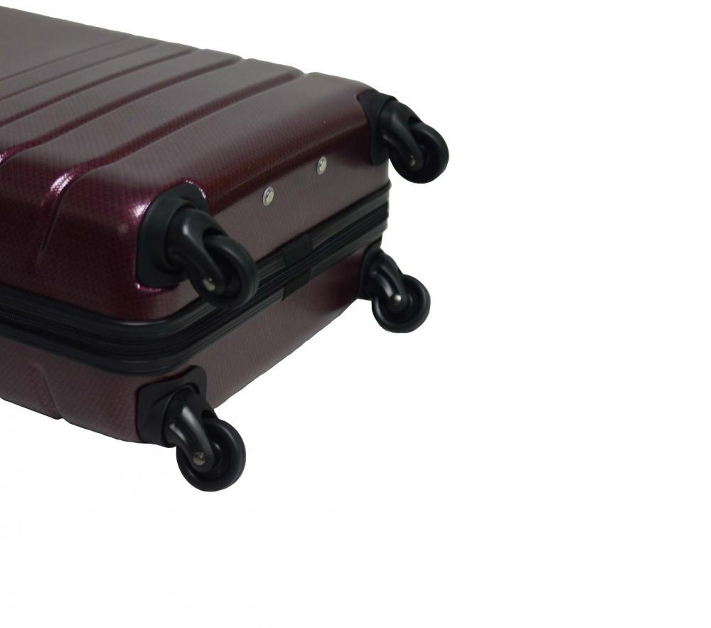 Abs Pc Alloy Spinner Luggage Set