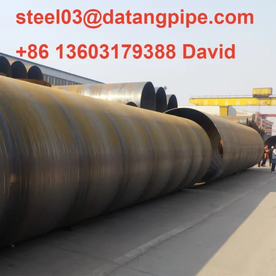 thin wall anti corrosive spiral steel pipe