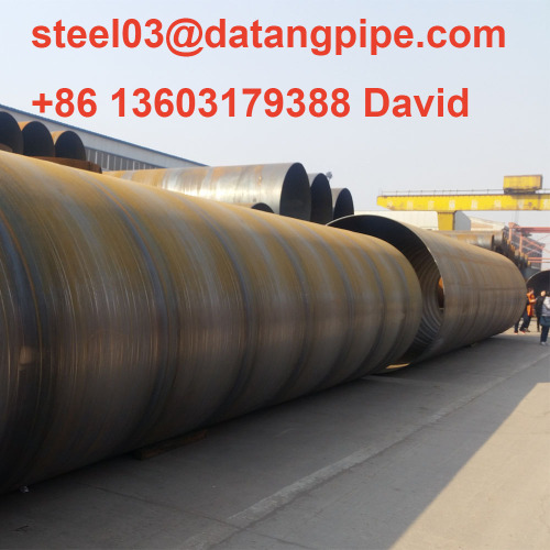 API Carbon Steel Spiral Steel Pipe For Pipeline Industry