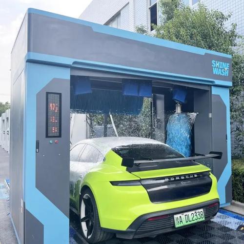 Automatic Water Circulation Rollover Car Wash Machine