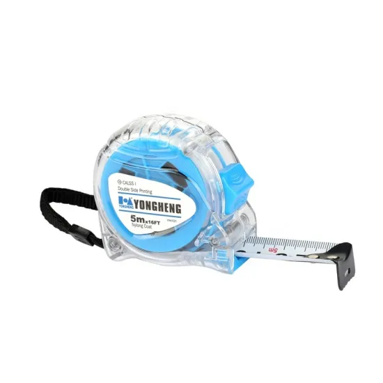 New Design Strong PC Clear Case Steel Tape